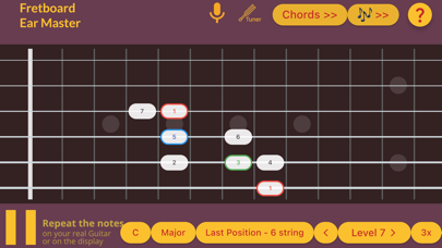 Guitar Fretboard Ear Master Screenshot