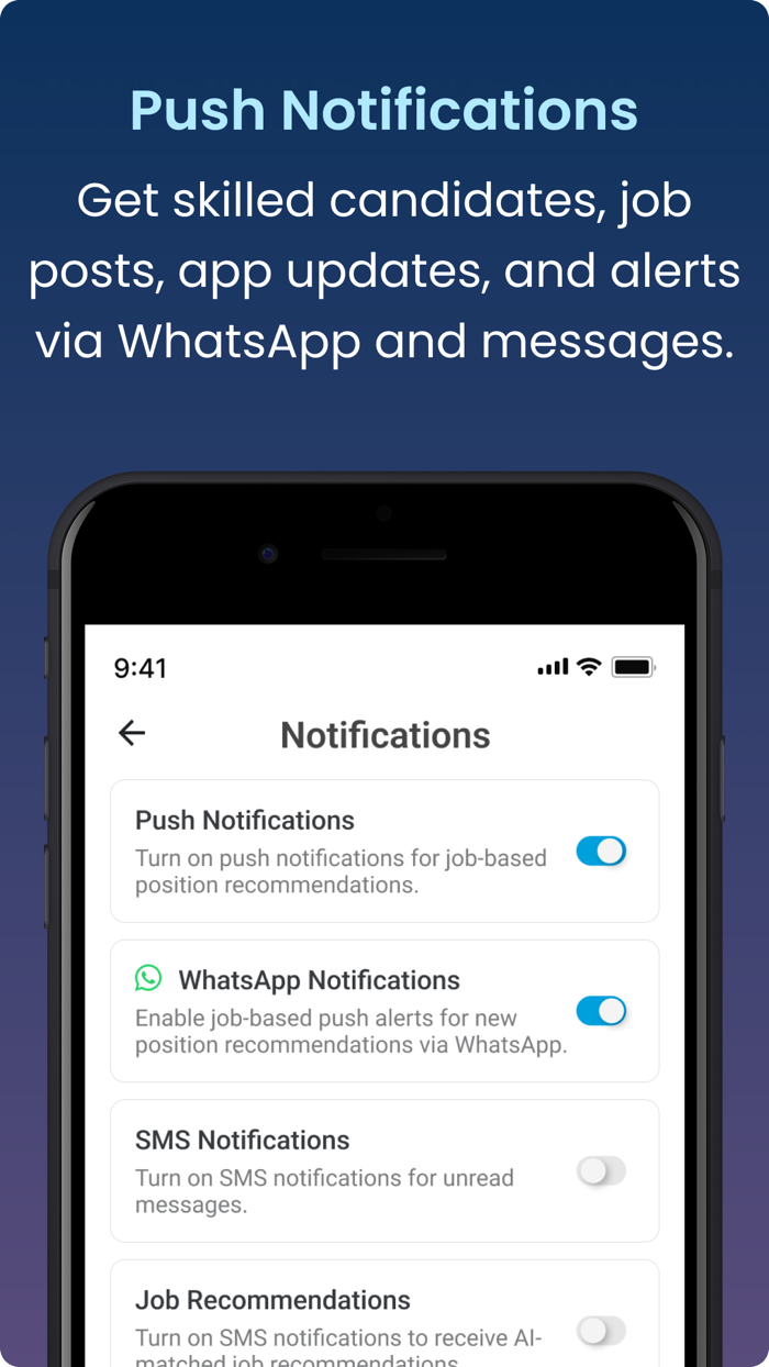 Unbolt - Chat Based Hiring App
