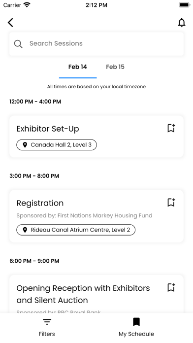 AFOA Canada 21st National Conf Screenshot