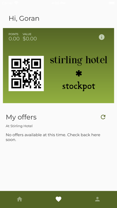 Stirling Hotel Screenshot
