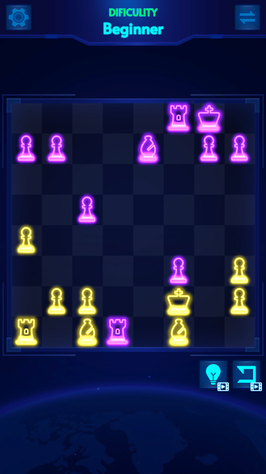 #5. Glow Chess (iOS) 由: Phuong Ta