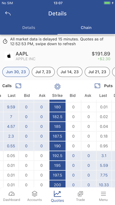 Sarna Finance Screenshot