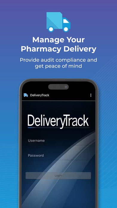 DeliveryTrack® Screenshot