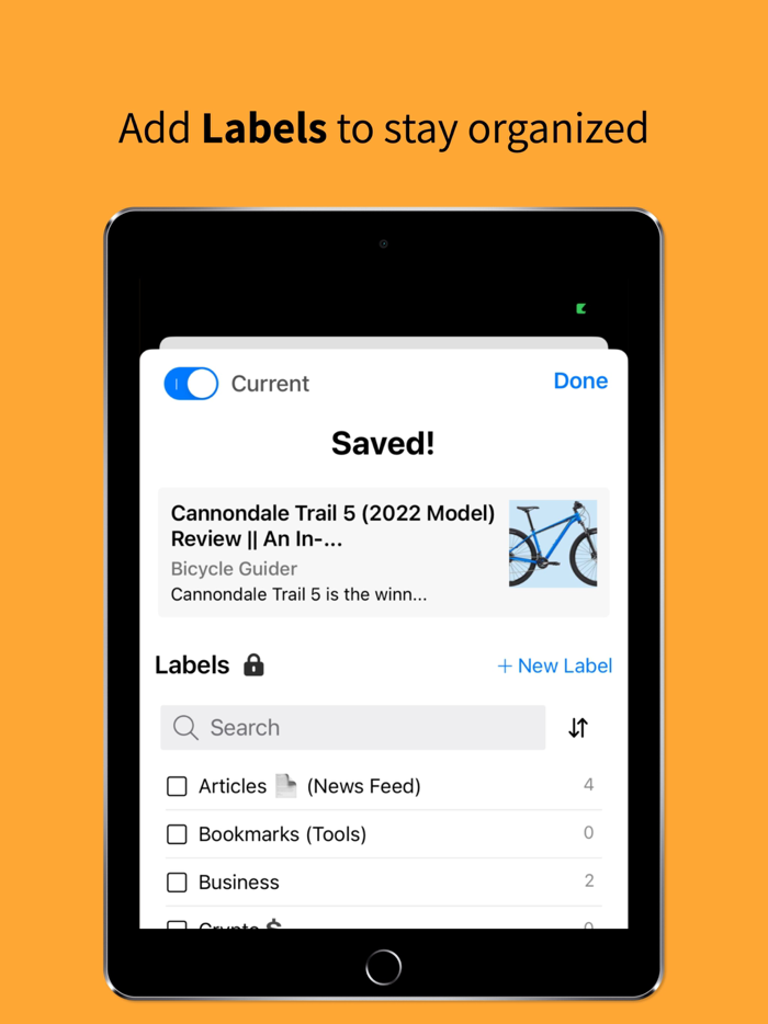 Airframe Save and find later