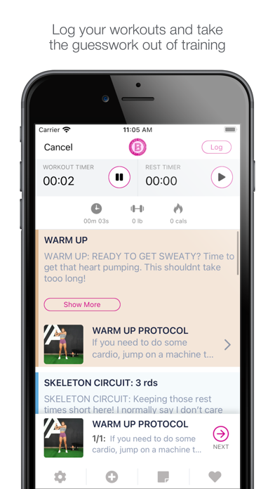 BFit Training Screenshot