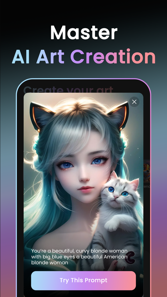#4. AI Art - AI Photo Creator (iOS) 由: SEAMOBI TECH PTE LTD