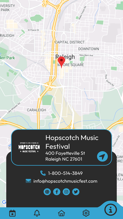Hopscotch Music Festival 2024 Screenshot