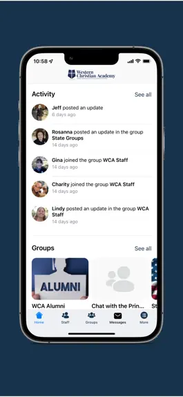 Game screenshot Western Christian Academy App apk