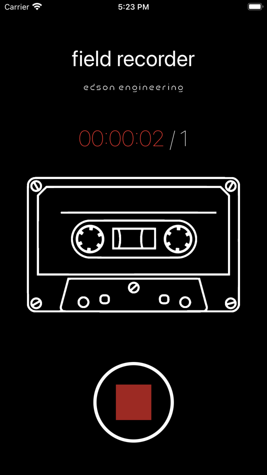 #3. lossless field recorder (iOS) 来自: edson engineering