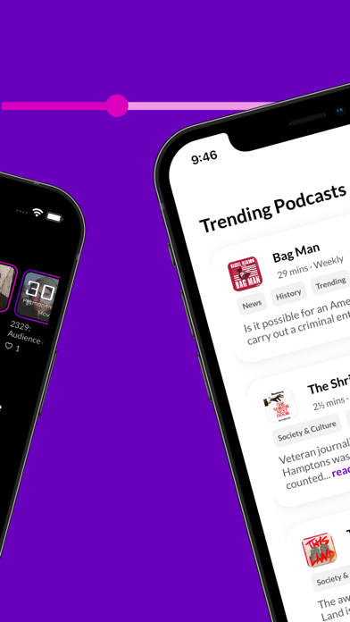 Jam - Podcasts and Short Audio Screenshot