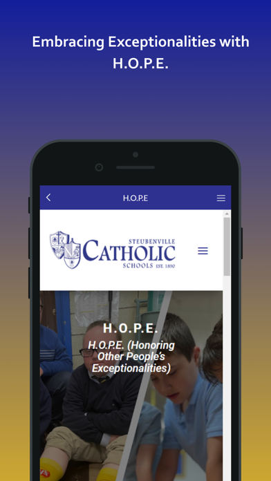 Steubenville Catholic Schools Screenshot