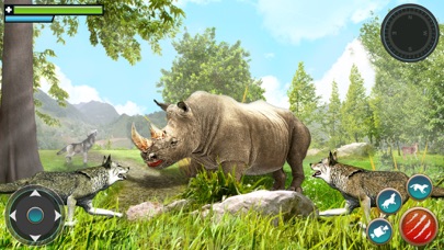 Wolf Simulator Animal Games 3D Screenshot