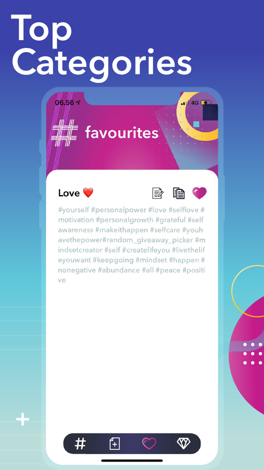 #3. Hashtag Generator App (iOS) 由: Eli Bitton
