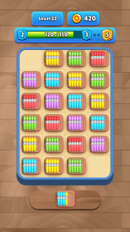 #1. Paintbrush Sort 3D (iOS) 由: Jakub Szolomicki