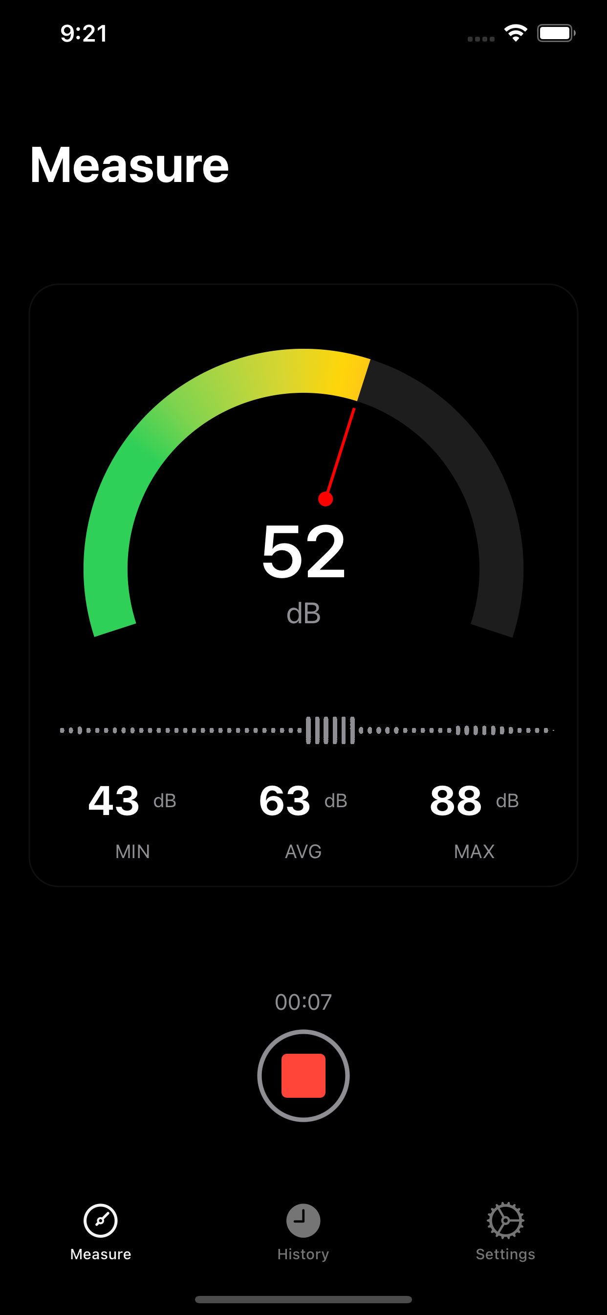 DecibelMeter - Noise Meter App