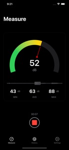 DecibelMeter - Noise Meter App screenshot #3 for iPhone