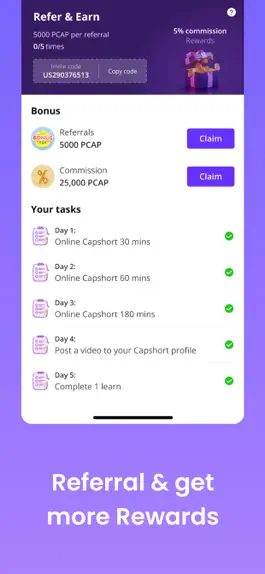 Game screenshot Capshort: Relax, Learn & Earn hack