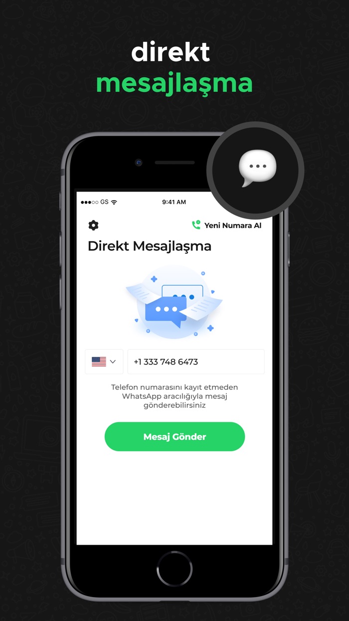 Virtual Number for WA - WAN