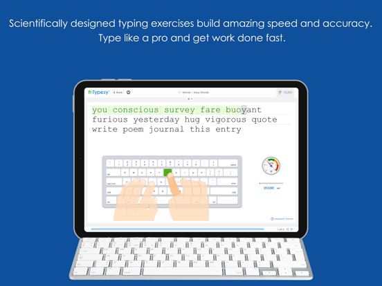 Screenshot #4 pour Typesy Pro - Best Typing Tutor