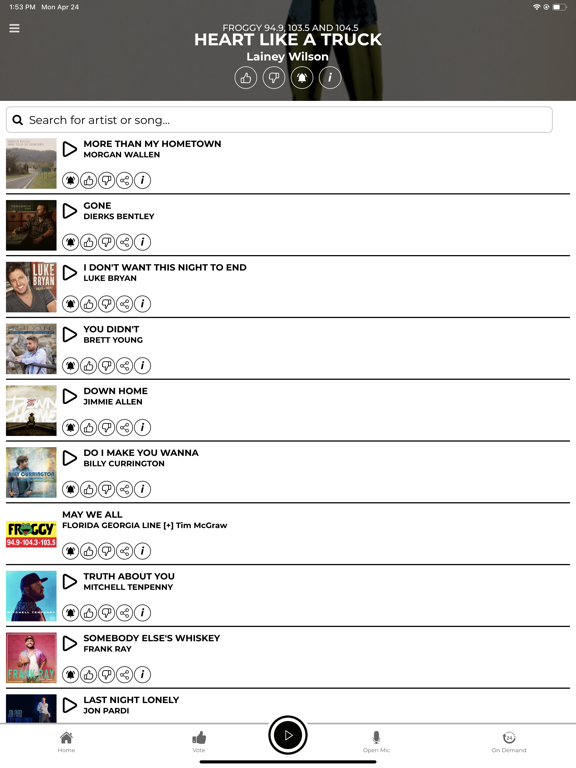 App screenshot