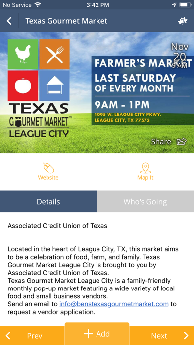Visit Bay Area Houston Screenshot