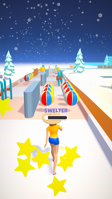 Winter Summer Runner Screenshot