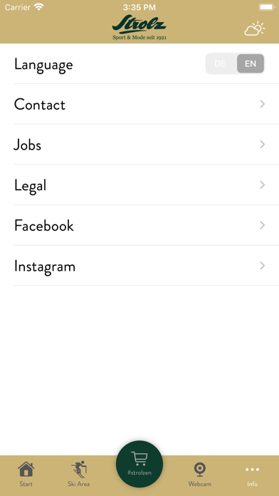 Strolz Sport & Mode Screenshot