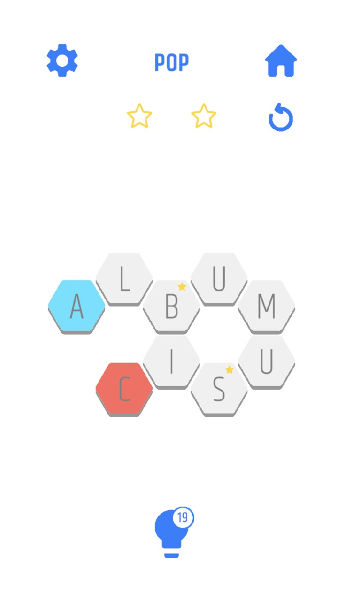 HexaWords Word Puzzle