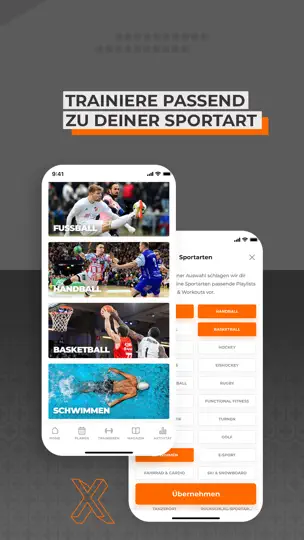 Screenshot von SportlerPlus - Fitness Workout auf dem iPhone 8