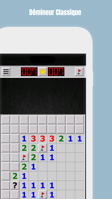 Screenshot #1 pour Demineur (Minesweeper)