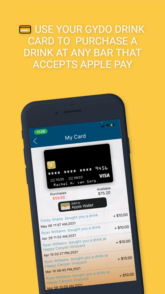 #1. GYDO. Buy A Friend A Drink (iOS) 来自: Possibility Wave