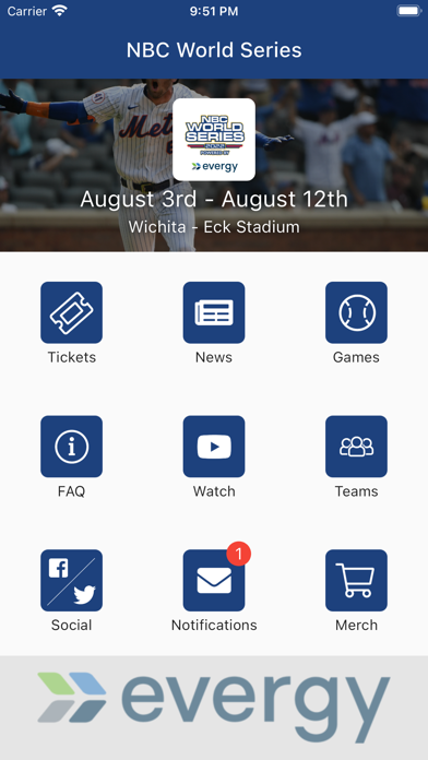 NBC World Series 2023 Screenshot