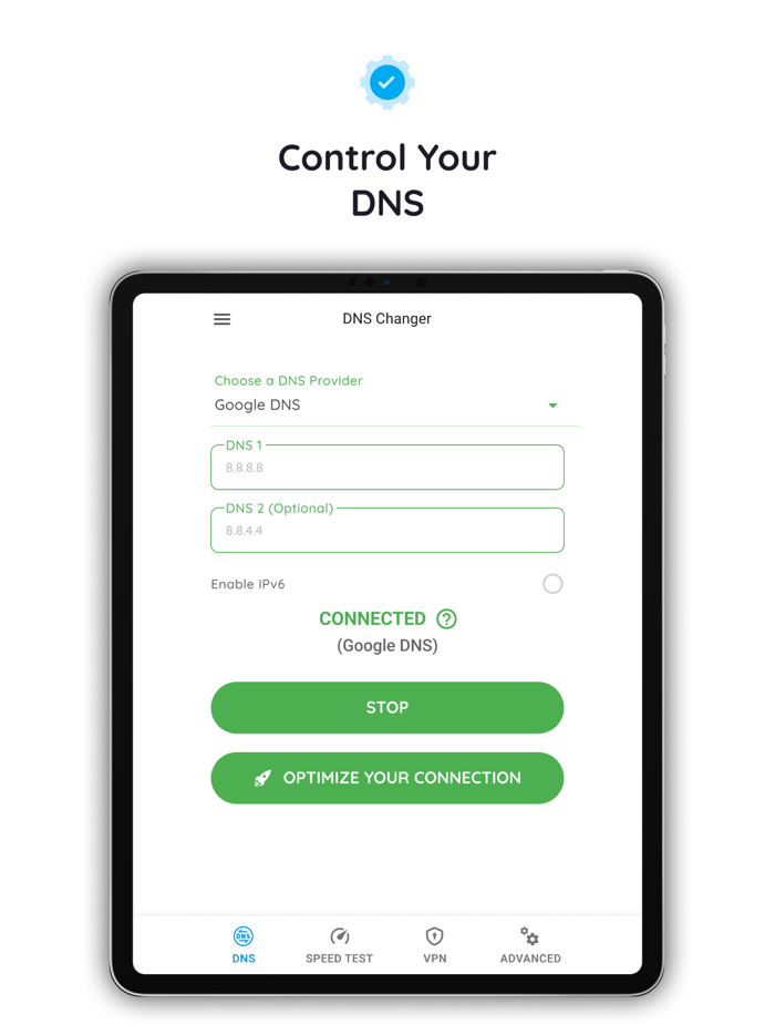 DNS and IP Changer - Secure VPN