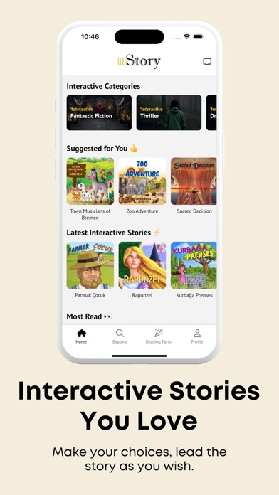 uStory: Interactive Stories Screenshot
