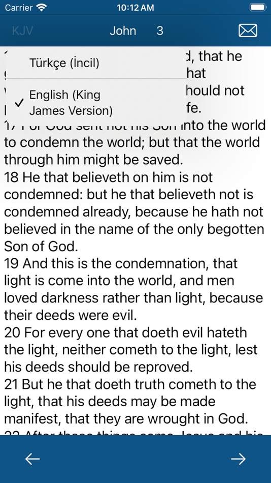 #5. İncil'i dinle (iOS) By: Joseph Palmer