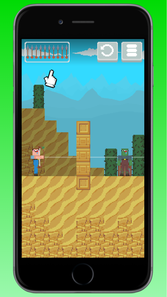 #5. Noob Cube Box Archer (iOS) By: Yalcın Kucukoztas
