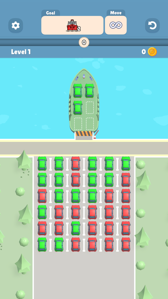 #3. Line 'Em Up - Car Puzzle (iOS) 由: Brew Games