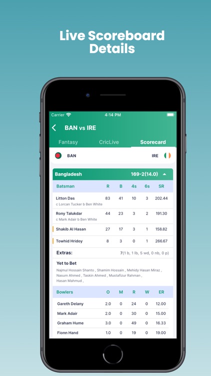 CricLive - Live Score Update screenshot-5