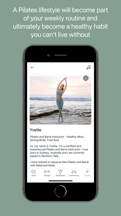 Yvette Flow Pilates Screenshot