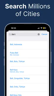 better clock: world timezones iphone screenshot 1
