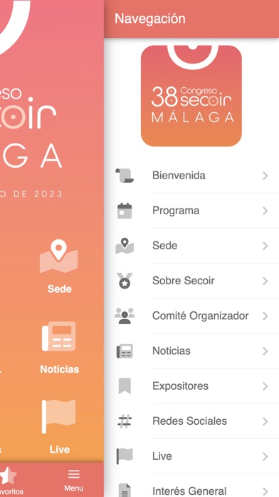 Congreso SECOIR Screenshot