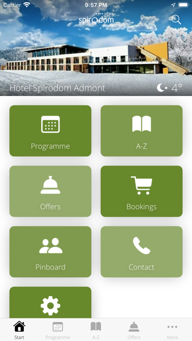 Hotel Spirodom Admont Screenshot