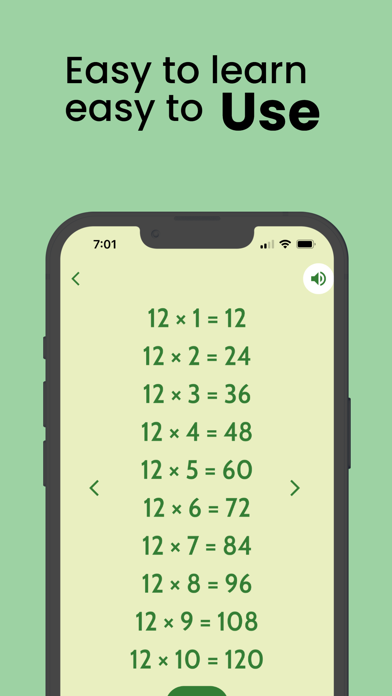 Maths Tables 1 to 100 and Quiz Screenshot