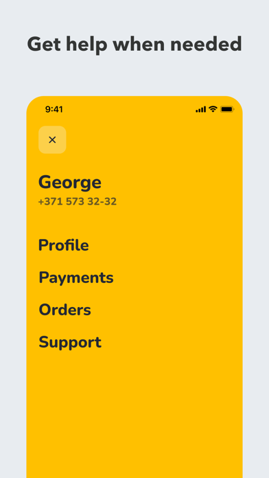 Hoog Delivery Screenshot