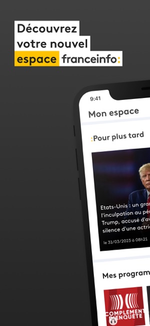 franceinfo: l'info en continu dans l'App Store