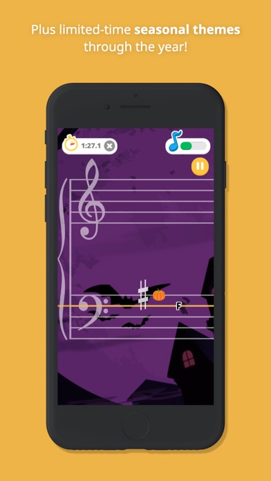 Screenshot #3 pour Note Rush: Music Reading Game