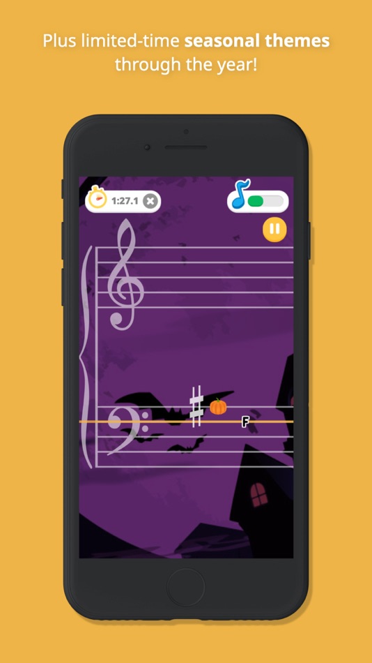#3. Note Rush: Music Reading Game (iOS) 由: Thomas Grayston