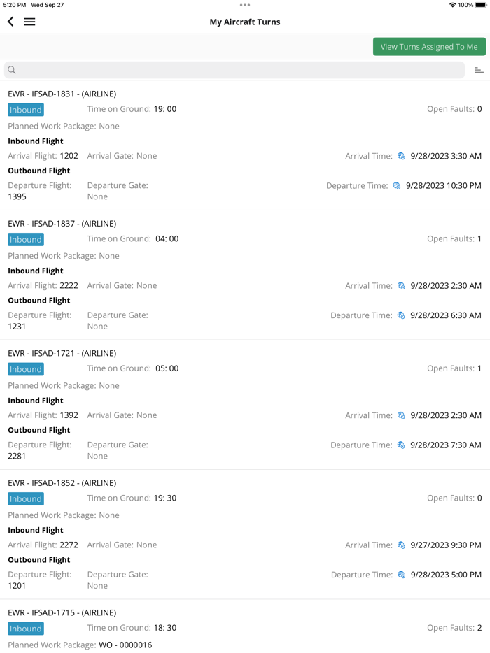 IFS Maintenance for Aviation