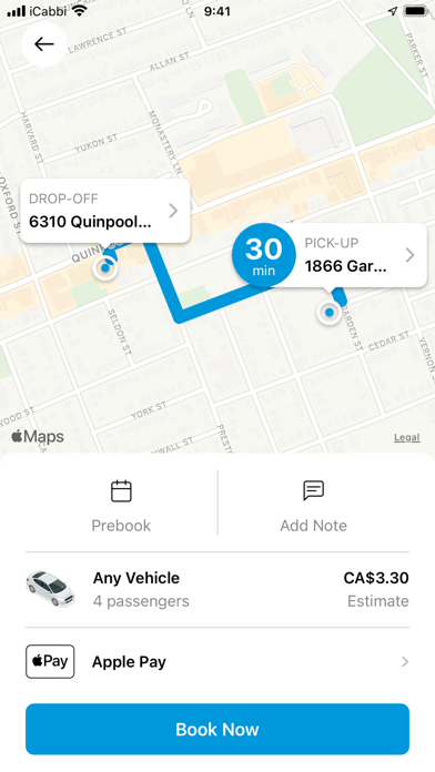 Extra Care Taxi Screenshot