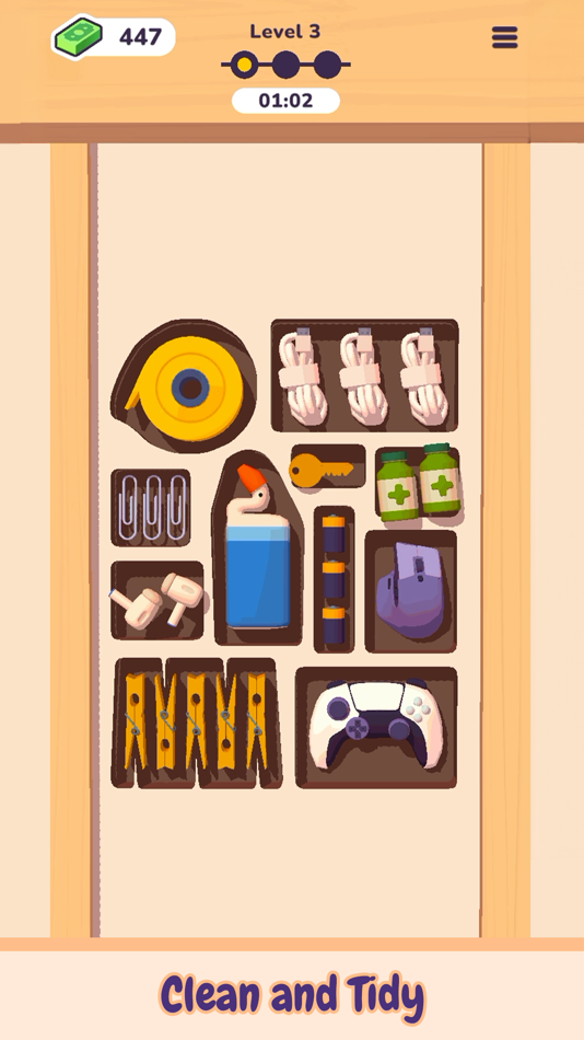 #4. Drawer Sort (iOS) 来自: Kwalee Ltd